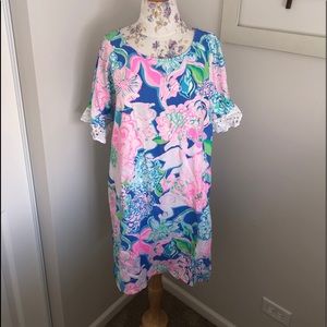 Lilly Pulitzer Short Sleeve T-Shirt Dress